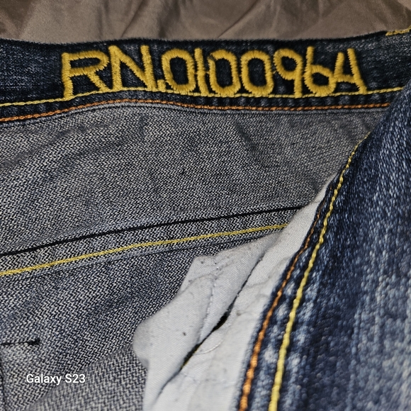 Akademiks Jeanius Recordings vintage 90's era denims - Picture 2 of 8
